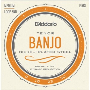 D'Addario EJ63 Set corde Banjo a 4 corde Tenore