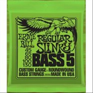 Ernie Ball 2836  Regular Slinky Bass 5 Corde 45-130