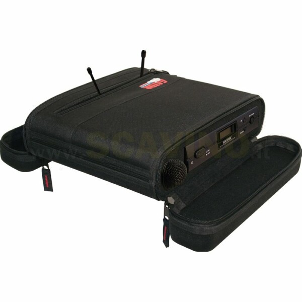 Gator GM-1WEVAA  Borsa per radiomicrofono light per sistema wireless singolo handheld