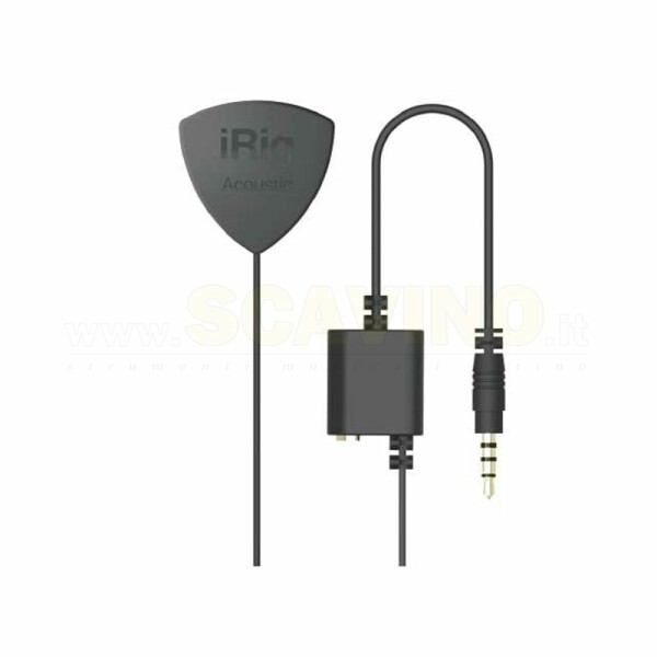 IK Multimedia iRig Acoustic interfaccia audio per strumenti acustici per Android
