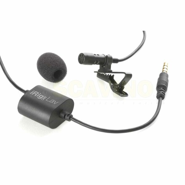 IK Multimedia iRig Mic Lav - Microfono lavalier per sistemi Android