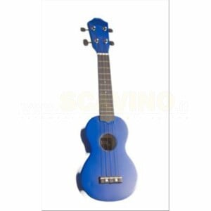 Baton NU1S-BU Ukulele Noir Blu