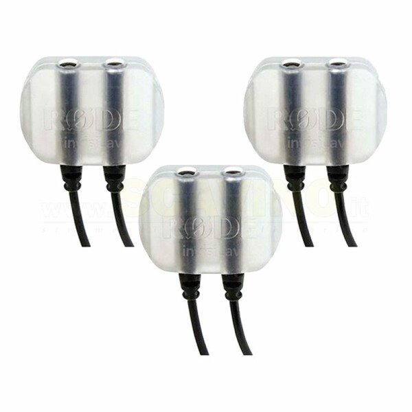 Rode Invisilav Sistema Fissaggio Mic Lavalier 3pack
