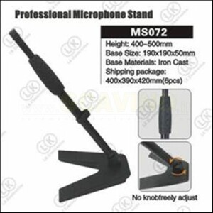 MPGEAR MS072 BASE MICROFONO DA TERRA