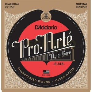 D'Addario EJ45 Set Corde Chitarra Classica PRO ARTE Normal Tension