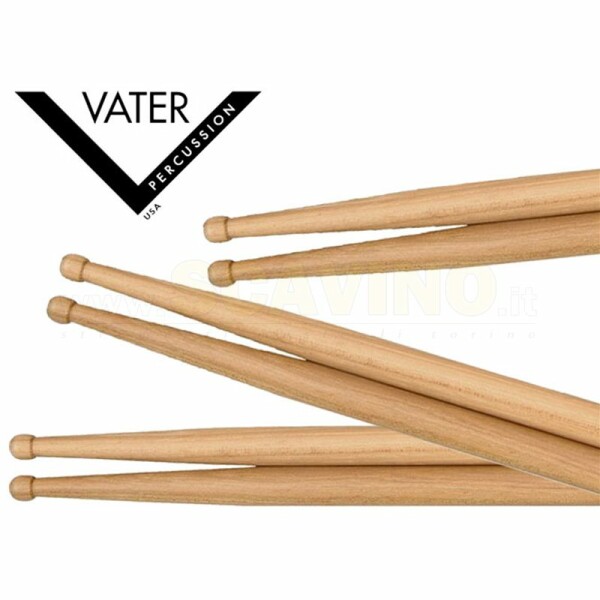 Vater 5A Punta legno Bacchette per Batteria
