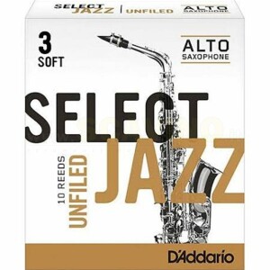 D'Addario Select Jazz Unfiled Ance per Sax Alto 3S
