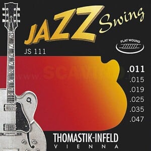 Thomastik JS 111 Muta di corde per chitarra specificamente dedicata al jazz