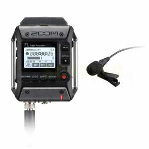 Zoom F1 LP Lavalier Mic Pack Registratore Digitale con Lavalier