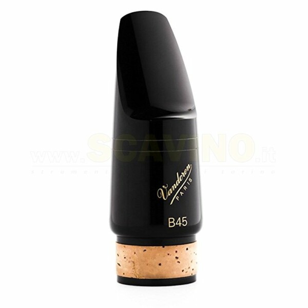 Vandoren B45 Bocchino in Ebanite per Clarinetto Basso