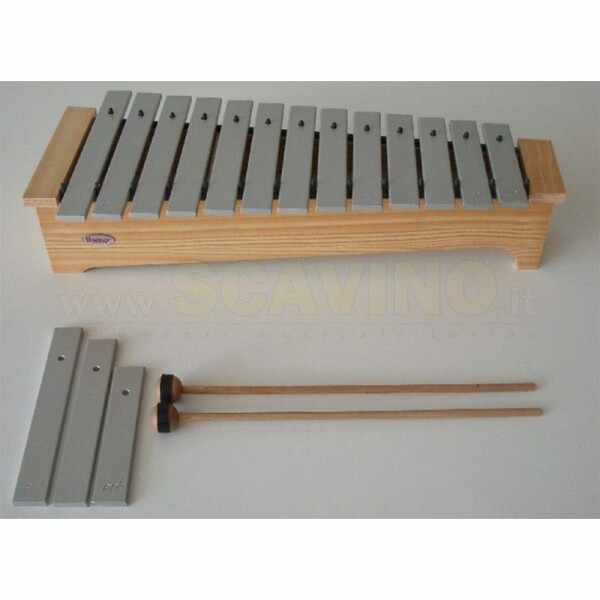 Honsuy 4924 Metallofono Soprano DO-LA Diatonico