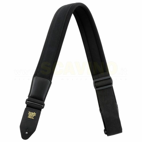 Ernie Ball 4144 Tracolla in Neoprene Nera