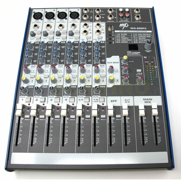 MPAUDIO MIX-220FX MIXER 4CANALI
