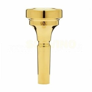 Denis Wick 4880-4ABL Bocchino per Trombone Tenore Penna Grande Dorato