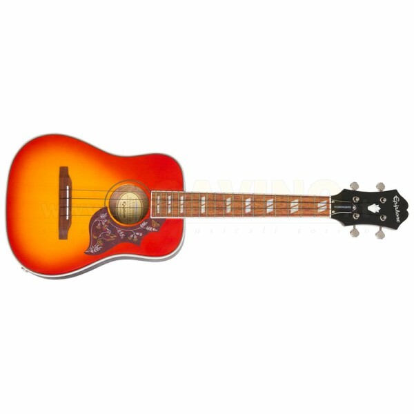 Epiphone EUHTFCNH1 Ukulele Tenore Elettrificato