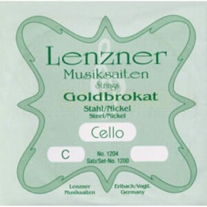 Lenzner 1200 Set corde Violoncello 4/4 Optima Goldbrokat