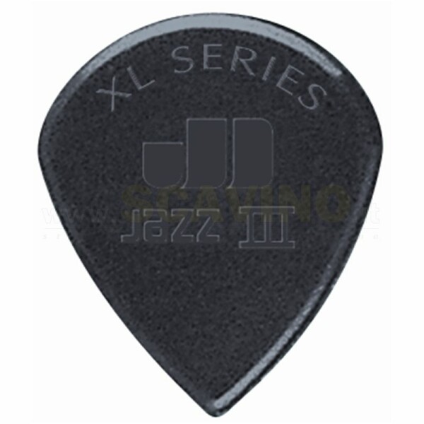 Dunlop 47RXLS Nylon Jazz III XL Black Stiffo