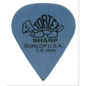 Dunlop 412P Tortex Sharp Blue 1.0 conf. da 6 plettri