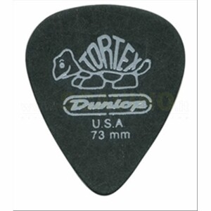 Dunlop 488P Pitch Black Standard .73  conf. da 6 plettri
