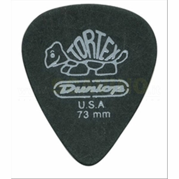 Dunlop 488P Pitch Black Standard .73  conf. da 6 plettri
