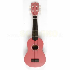 Eko Uku Primo Ukulele Soprano Pink con borsa