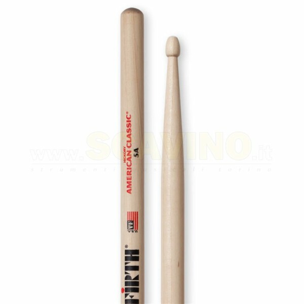 VIC FIRTH 5A BACCHETTE AMER CLAS LEGNO