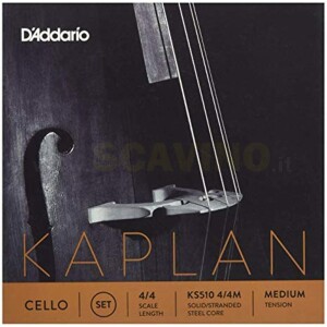 D'addario Kaplan KS510 4/4 Set corde Cello