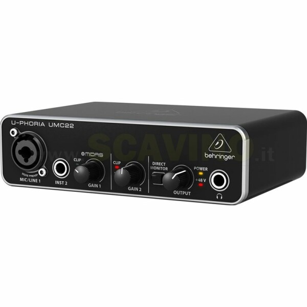 Behringer UMC22 Interfaccia Audio USB