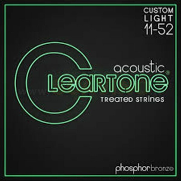 Cleartone 7411 Set per chitarra acustica 6 corde 11-52  Phosphor/Bronze