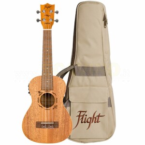 Flight DUC323CEQ Ukulele Concerto Elettrificato