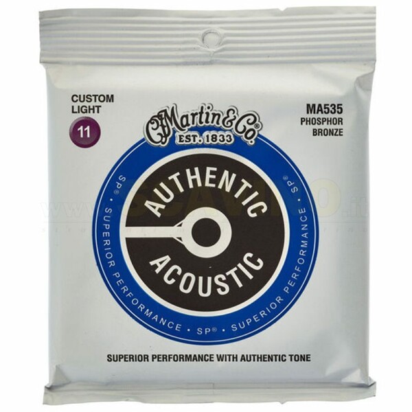 Martin MA535 Custum Light Fosforo 11-52