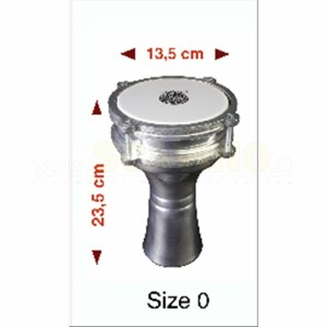 DARBUKA ALU MOD.1001 misure 23.5*13.5