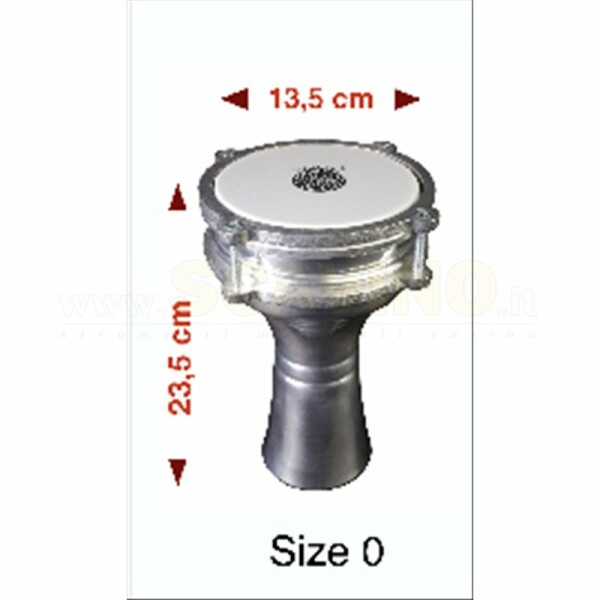 DARBUKA ALU MOD.1001 misure 23.5*13.5