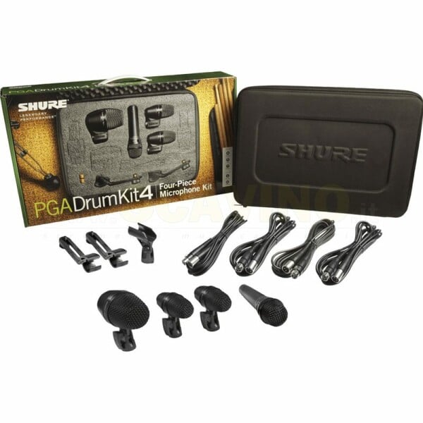 Shure PGA DrumKit4 Set microfoni per batteria