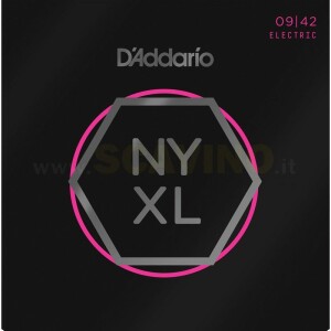 D'addario NYXL 09-42 set di corde per chitarra elettrica