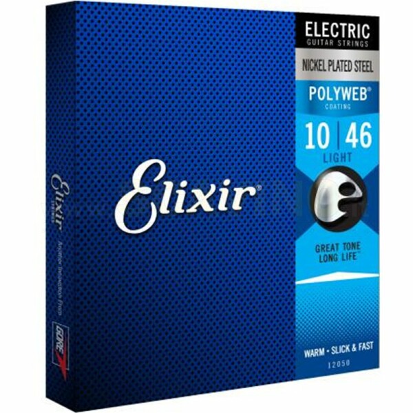 Elixir 12050 set di corde per chitarra elettrica Poliweb10-46