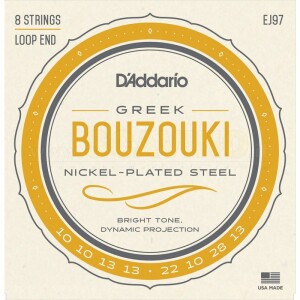 D'addario EJ97 Corde per Bouzouki 8 corde