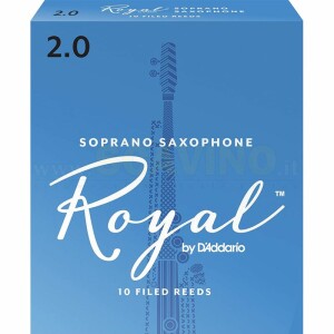 D'Addario Rico Royal Ance Per Sax Soprano 2.5