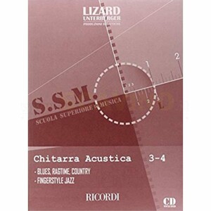 Lizard Chitarra acustica 3-4 blues