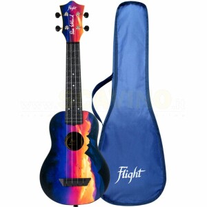 Flight TUSEE Ukulele Sunset Elise Ecklund