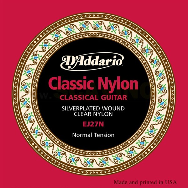 D'Addario EJ27N Set Corde  Chitarra Classica Normal Tension