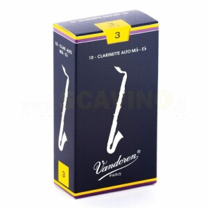 Vandoren Traditional Ance per Clarinetto Contralto 2.5