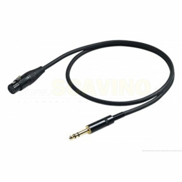 Proel CHL210LU2 Cavo XLRF-Jack Stereo