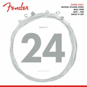 Fender Super 250 Bass VI Strings Strings Basso 6 Corde