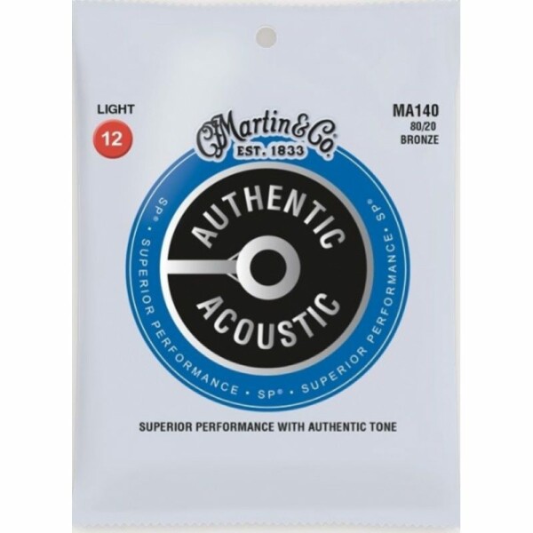 Martin MA140 Corde Chitarra Acustica  Light