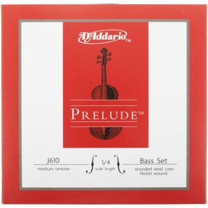 D'Addario J610  1/4 Corde Contrabbasso Prelude