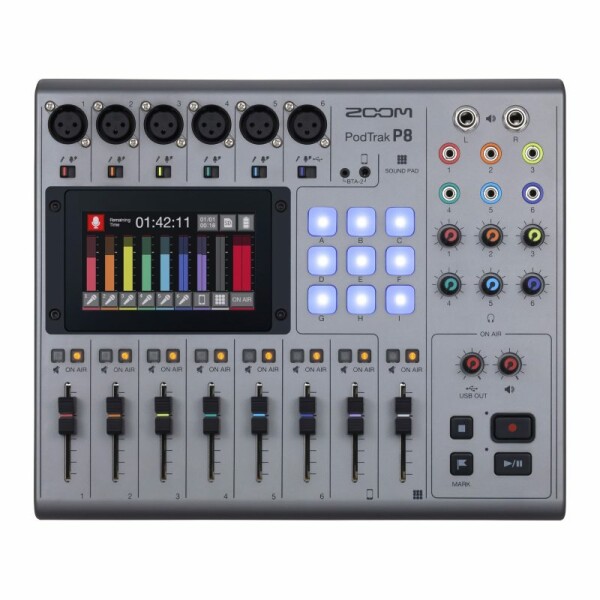 Zoom PODTRACK P8  Podcasting recorder