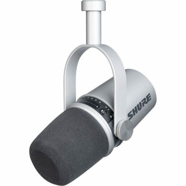 Shure MV7S Microfono a condensatore USB e XLR Silver
