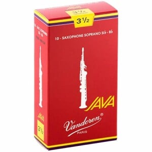 Vandoren Java Rosse Ance Unfiled per Sax Soprano 4