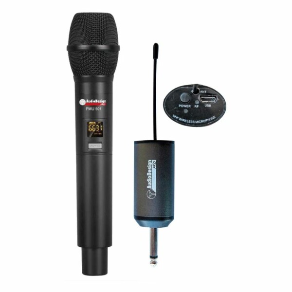 AudioDesign PMU501 Palmare a batterie ideale per le video lezioni